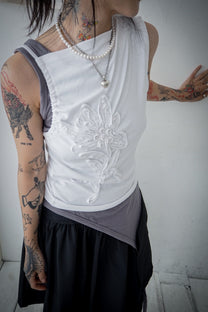 Flower Strap Sleeveless