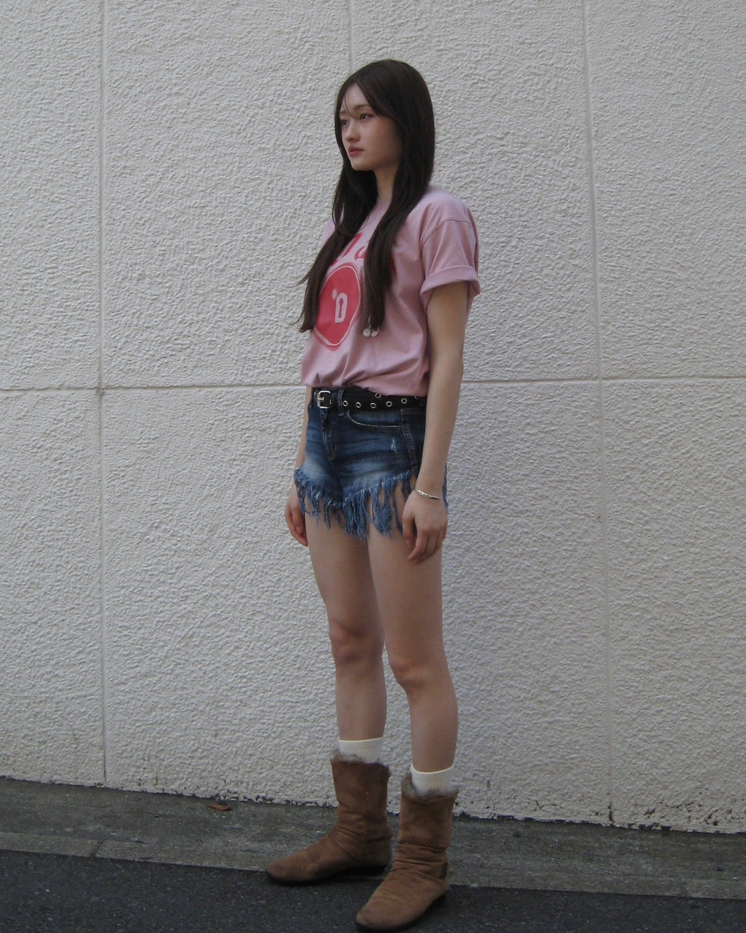 2055 LOGO T-SHIRT PINK