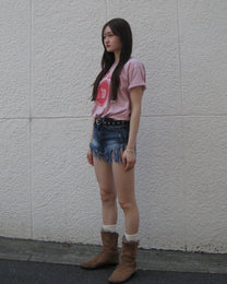 2055 LOGO T-SHIRT PINK