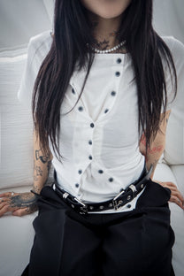 Button Panic T-shrit