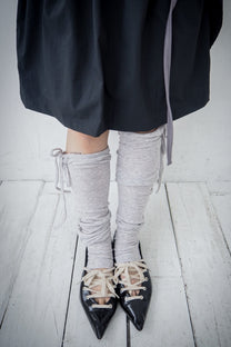 Tied Knit Leg Wear