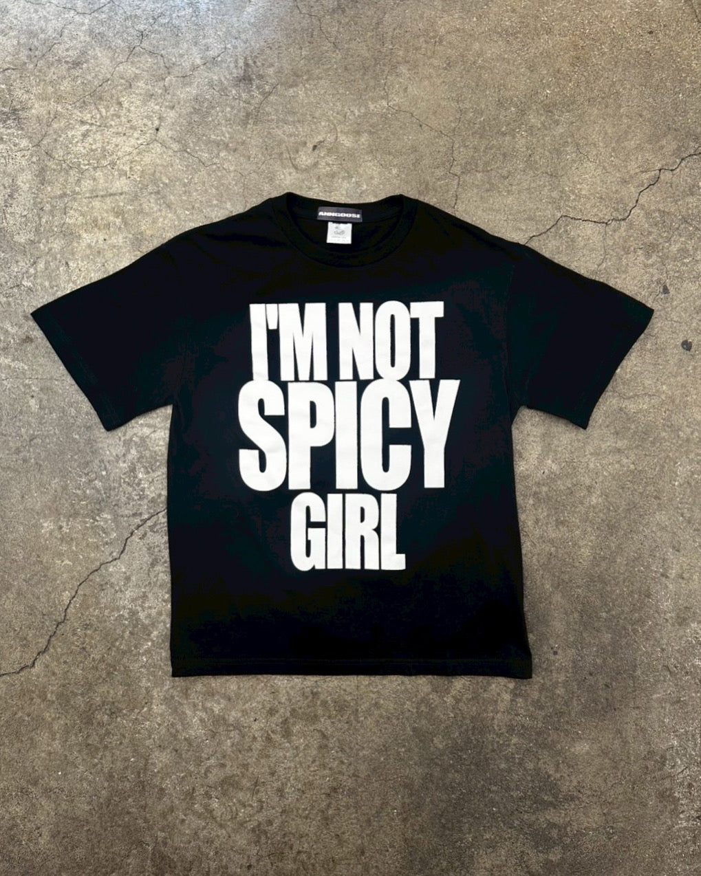 I&#39;M NOT SPICY GIRL T-SHIRT［BLACK］