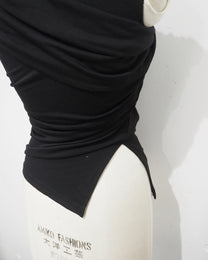 Cross Drape Tee