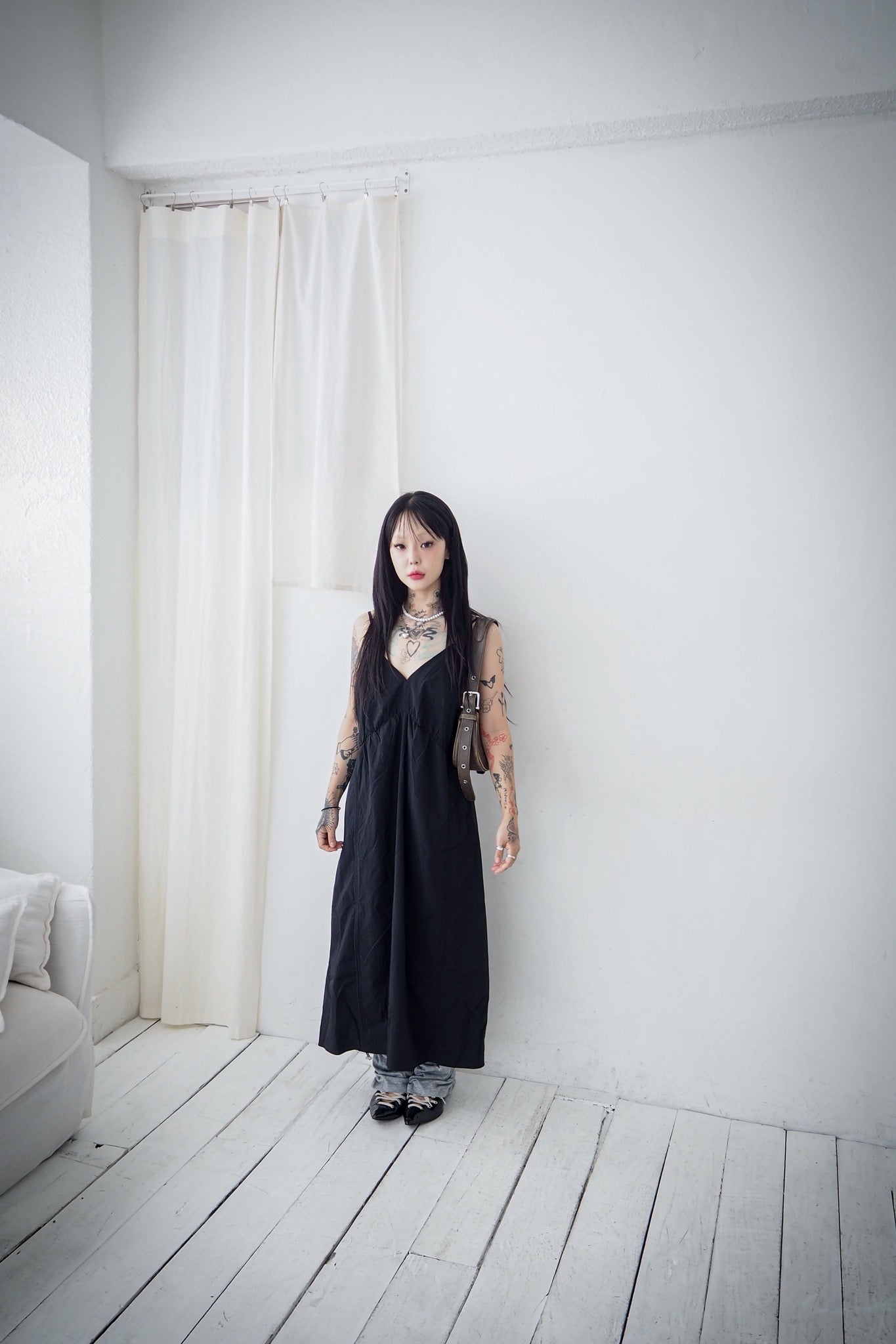 camisole morning one-piece
