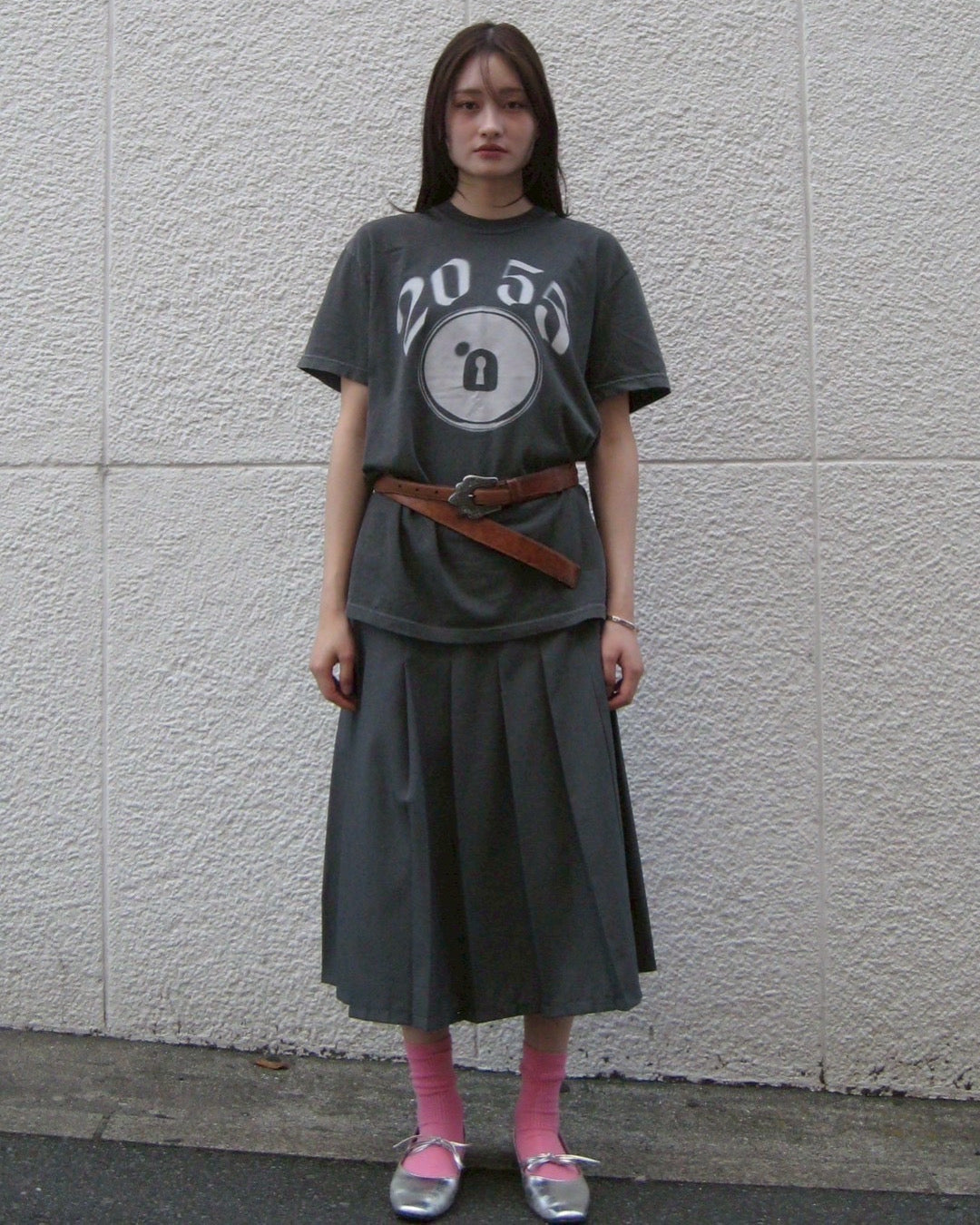 2055 LOGO T-SHIRT GRAY