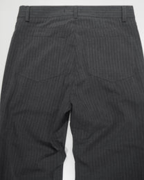 stripe cropped pants