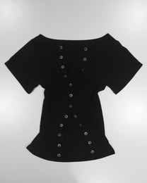 Button Panic T-shrit