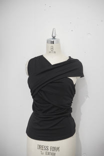 Cross Drape Tee